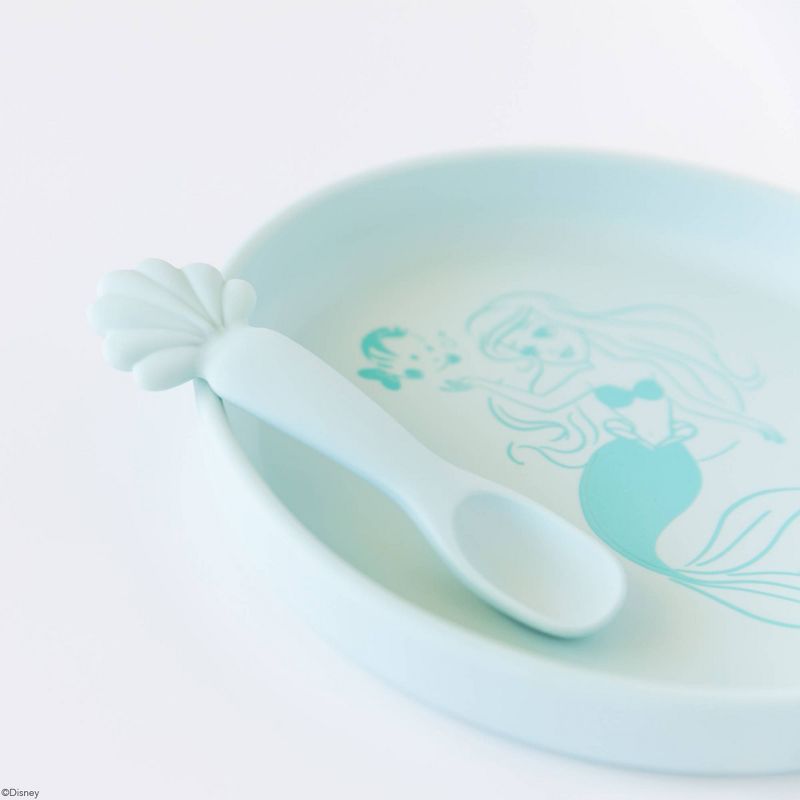 Disney Bumkins 2pc Disney Ariel Feeding Set - Aqua Green, 3 of 5