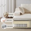 Whisen 2-Piece L-Shaped Sectional Compression Sofa with Soft Corduroy Fabric, No Assembly Required - 3 of 4