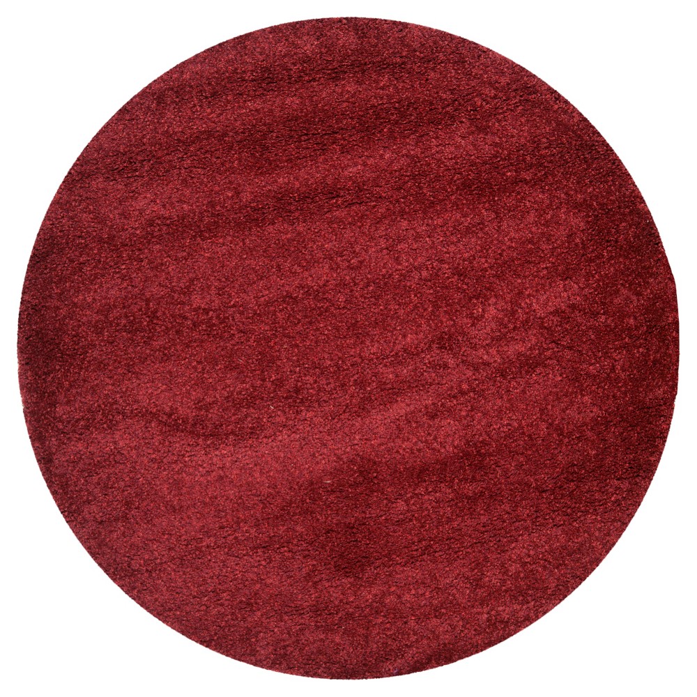 4'x6' Quincy Rug Maroon - Safavieh