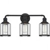 Quoizel Lighting Ludlow 3 - Light Vanity in  Earth Black - 2 of 4