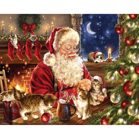 Springbok Christmas Kittens Jigsaw Puzzle - 1000pc - image 1 of 3