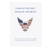 Anna-Kaci Bald Eagle American Flag Shield Brooch Pin with Patriotic Gift Card & Envelope - 2 of 4