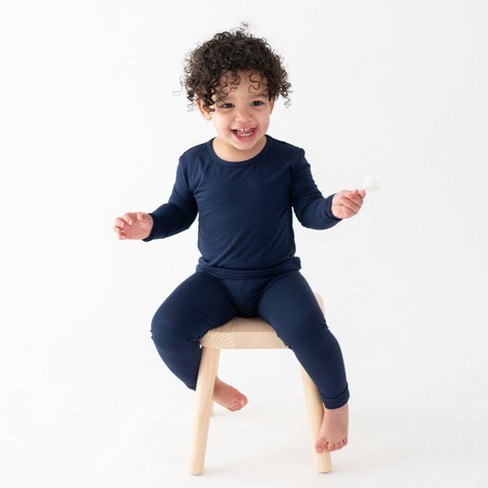 Kyte Baby Long Sleeve Pajamas in Navy - image 1 of 3