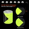 Unique Bargains Waterproof Self-Adhesive Warning Safety Reflective Tape - 3 of 4