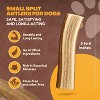 WhiteTail Naturals Elk Antler Dog Chews – Premium Split Natural Chew Bones – 3-Pack Small/Medium – Long-Lasting, Odor-Free, Cruelty-Free, USA-Sourced - 3 of 4