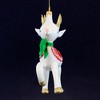 Italian Ornaments 5.0 Inch Redtro Reindeer Standing Mgd Ornament Free-Blown Tree Ornaments - 2 of 3