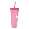 Hello Kitty Pink 24 Oz. Acrylic Cup With Reusable Straw - 3 of 4