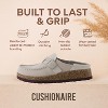 CUSHIONAIRE Women's Hobby Genuine Leather Cork Footbed Clog with Comfort, Arch Support, Buckle Strap, Slip-On Mules - 3 of 4