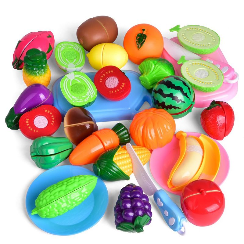 Fun Little Toys Choppable Fruits and Veggies, 30 pcs, 3 of 8