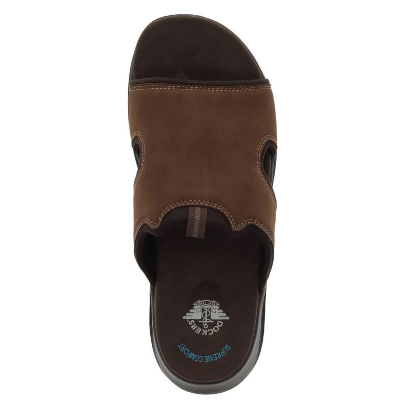 Dockers Mens Barlin Casual Slide Sandal Shoe, 2 of 8