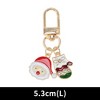 Unique Bargains Christmas Keychain Ornament Lobster Clasp Keychain Zinc Alloy - 2 of 3