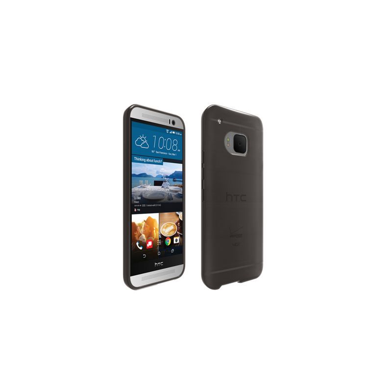 Verizon High Gloss Silicone Case for HTC One M9 (Gray), 1 of 2