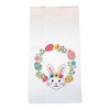 C & F ENTERPRISES 27.0 Inch Happy Spring/Wreath Towel Easter Eggs Bunny Flowers Kitchen Towel - 3 of 3