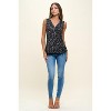 WEST K Women's Laura Sleeveless Surplice Knit Top - 4 of 4