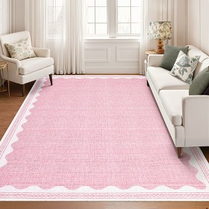 Machine Washable Rug Area Rugs for Living Room Non Slip Dorm Nursery Rug for Dining Room - 1 of 4
