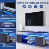 KTMBDW  TV Stand for 60/70 Inch TV, Modern TV Stand, TV Console Entertainment Center with Storage for Living Room, Bedroom - 4 of 4