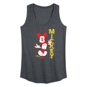 Women's - Disney - Mickey & Friends Graphic Racerback Tank - 1 of 4