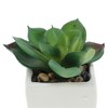 Unique Bargains Artificial Plants Ceramic Pot Plastic 2.01"x2.01"x2.95" 1 Pc - 4 of 4