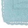 Casual Elegence Collection Cotton Reversible Tufted Set of 3 Bath Rug Set - Home Weavers - 3 of 4
