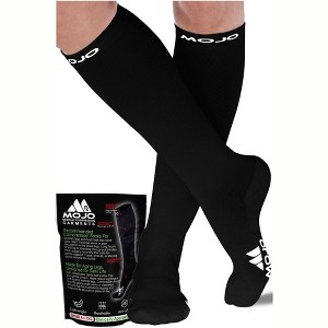 Mojo Compression Socks 15-20 mmHg for Men & Women, Support Stockings for Seniors - 1 of 2