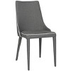 Summerset 19" H Leather Side Chair (Set of 2) - FOX2014 - Safavieh Couture - 4 of 4