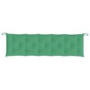 vidaXL Bench Cushion Outdoor Water Repellent Bench Cushion Pad Oxford Fabric - Green 70.9" x 19.7" x 2.8" - 4 of 4