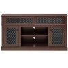 GDFStudio Nox 58.27" Farmhouse Wooden TV and Media Console with Open and Closed Storage and 2 Doors - 3 of 4