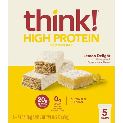 think! High Protein Lemon Delight Bars