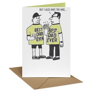 Recycled Paper Greetings Father's Day Card for Dad Best Dad Ever - 1 of 3