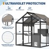 Catio Outdoor Cat Enclosure with Weather-Resistant Cover, Large Cat House with 2 Platforms, 2 Bridges & a Resting Box for Multiple Kittens - 4 of 4