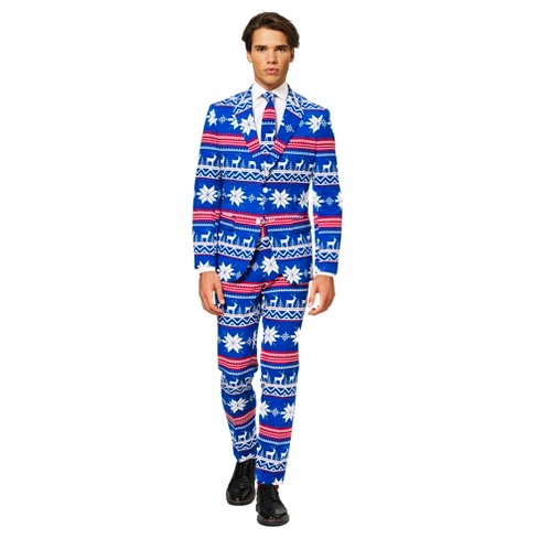 Opposuits Men's Suit - Fancy Fish - Blue - Size: Us 52 : Target