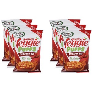 Sensible Portions Screamin Hot Garden Veggie Puffs - Case of 6 - 3 oz - 1 of 2