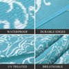 Nasitip Outdoor Rug Reversible Patio Rug Plastic Straw Rug Waterproof Lightweight Rug - 3 of 4