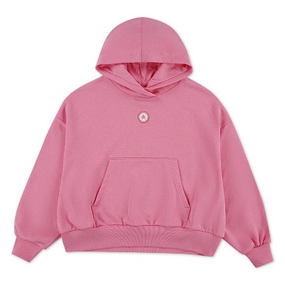 Converse® Girls' Pullover Sweatshirt French Terry Hoodie