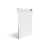 Sustainable Earth Notepads 5" x 8" Wide White 50 Sheets/Pad 12 Pads/PK (19938) 886428 - 4 of 4