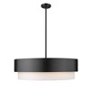 Z-Lite Counterpoint 6 - Light Chandelier in  Matte Black - 4 of 4