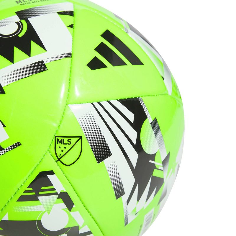 Adidas MLS Size 3 Club Sports Ball - Green, 3 of 5