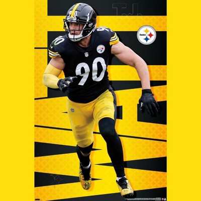 Football TJ Watt TJ Watt T.J. Watt T.J.Watt T.J. Watt T.J Watt Pittsburgh  Steelers Pittsburgh Steele Jigsaw Puzzle