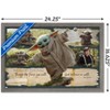 Trends International Star Wars: The Book of Boba Fett - Grogu Jedi Training Framed Wall Poster Prints - 3 of 4