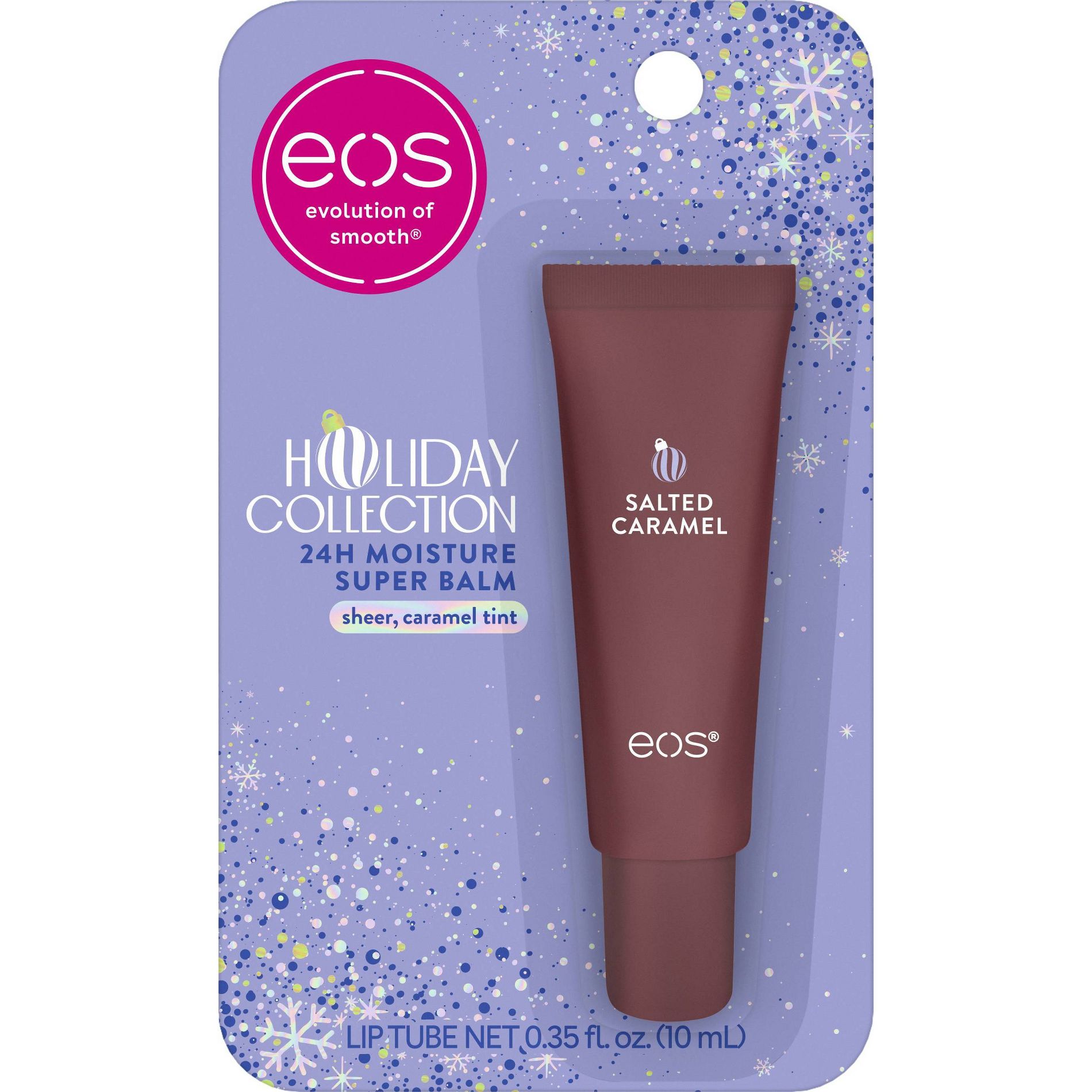 eos Holiday Tinted Super Balm - Salted Caramel - 0.35 fl oz