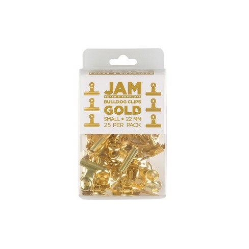 Gold bulldog clip sale