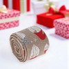 Unique Bargains Gift Wrap Ribbons Faux Linen Multicolor 179.13"x2.56" 1 Pc - 2 of 4