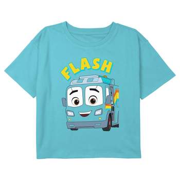 Girl's Firebuds Flash Fireson Crop T-Shirt