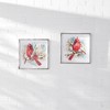 Melrose Framed Cardinal Pine Branch Print (Set of 2) - 4 of 4