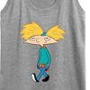 Women's - Hey Arnold! - Distressed Arnold Graphic Racerback Tank - 2 of 4