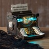 Transpac Resin 9.9 in. Multicolor Halloween Spooky Typewriter - 2 of 4
