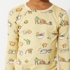 Bellabu Bear Kids Love You Brunches Bamboo Kids Pajamas - 4 of 4