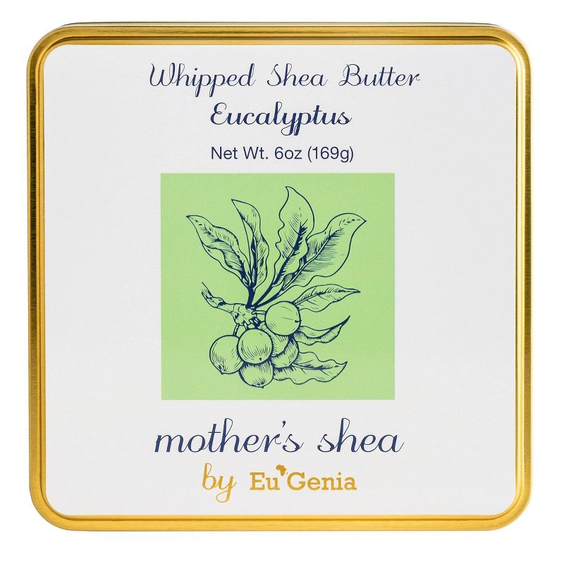 mother&#39;s shea Whipped Body Butter - Eucalyptus - 6oz, 1 of 8