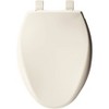 Mayfair by Bemis Affinity Soft Close Plastic Toilet Seat with Easy Cleaning and Never Loosens - image 2 of 4