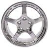 OE Wheels LLC CV05-D17095-5475-54C Chrome Wheel Painted (17 x 9.5 inches /5 x 120 mm, 54 mm Offset) - 2 of 3